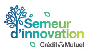 Logo Crédit mutuel semeur d'innovation