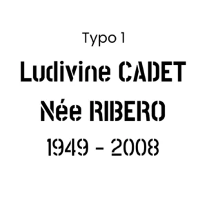 typographie cimélo numéro 1