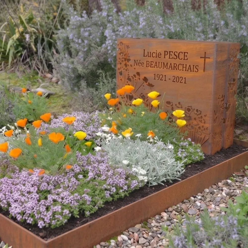 tombe-paysagere-entourage-corten-cimelo-france